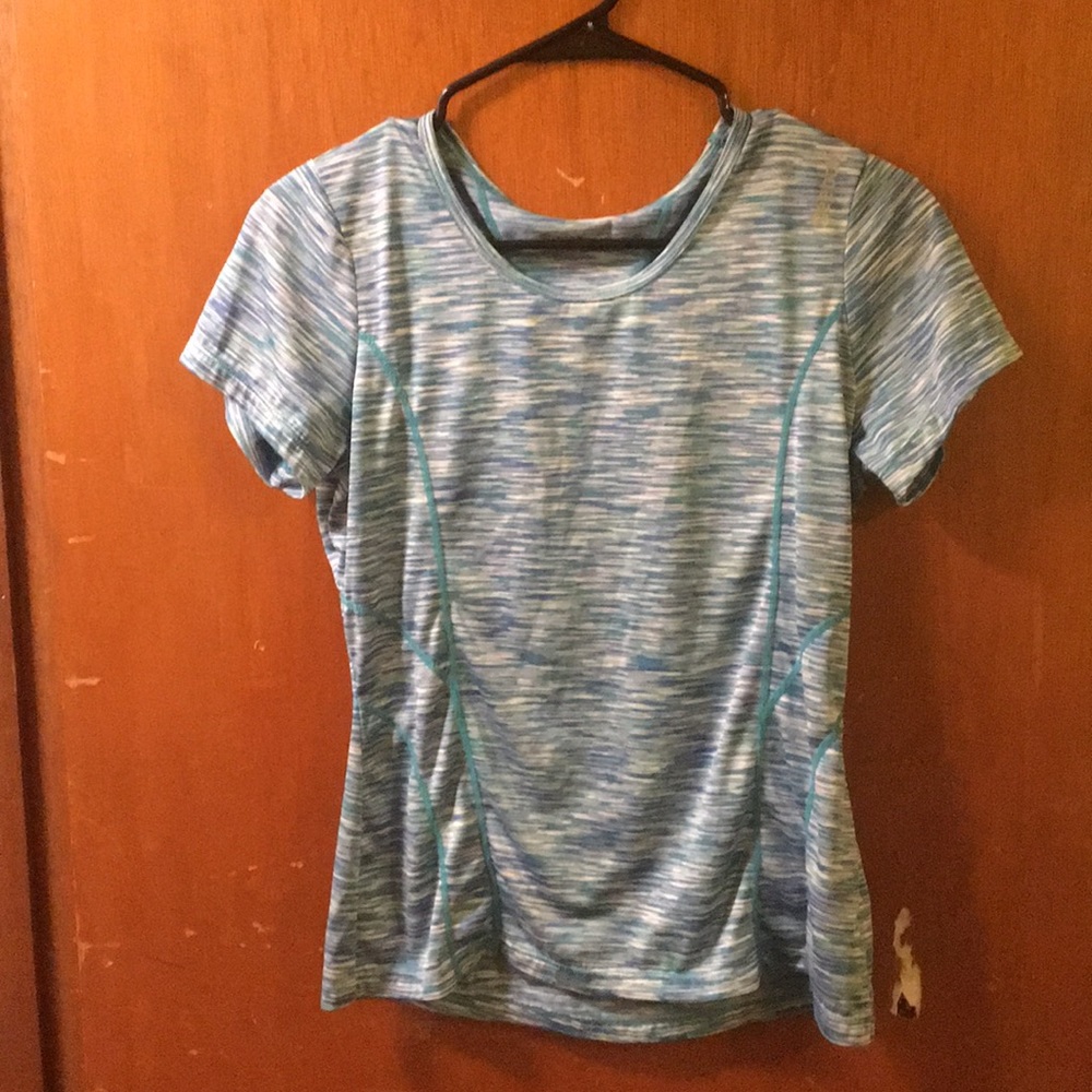 Blue Workout Shirt